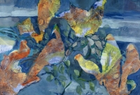 Abstract painting: The Birds
