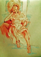 Figure painting: Rolene