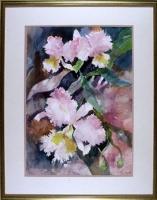 Floral painting: Martin's Garden