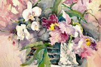 Floral painting: My Orchids
