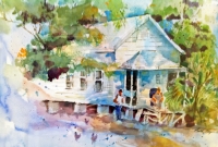 Landscape painting: Old Grove